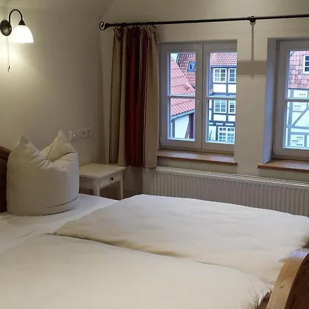 Fachwerk-hotel Eisenbart Ганн. Мюнден